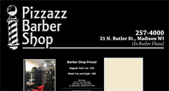 Desktop Screenshot of pizzazzbarbershop.com